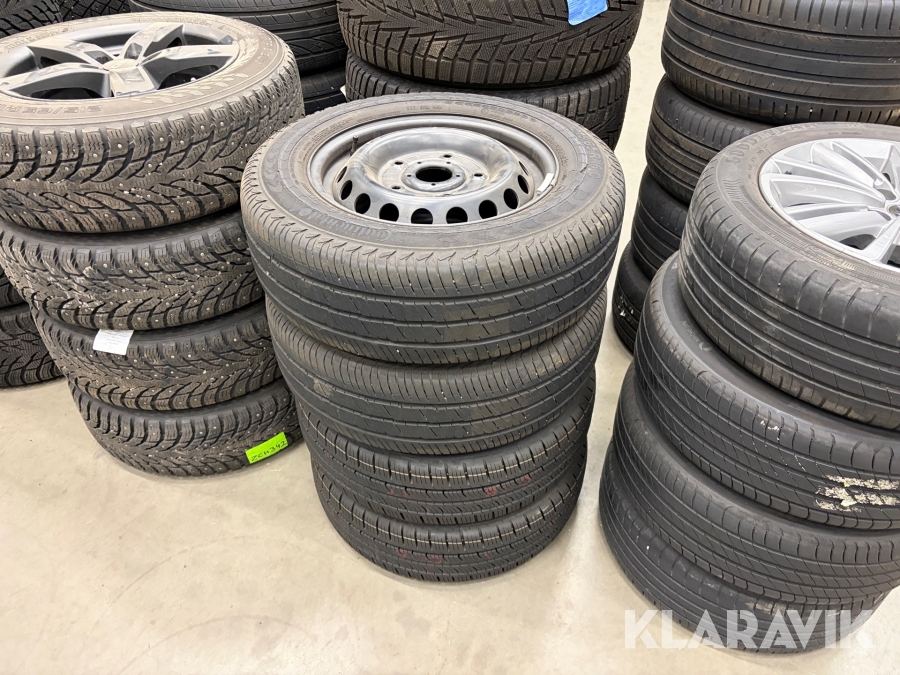Kompletta hjul Continental 215/65R16C 4st 