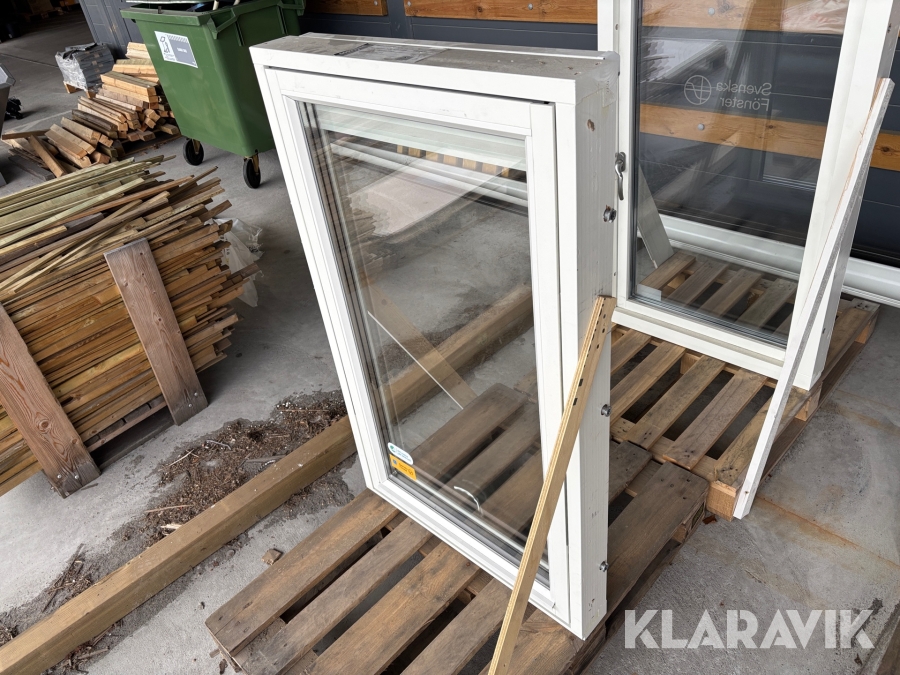 Fönster Traryd Fönster Genuin Vrid F1 Vit/Vit 8x13 - 1st