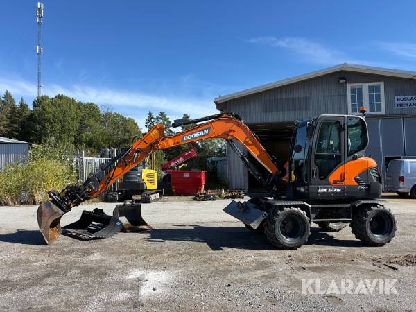 Grävmaskin Doosan DX57W-7