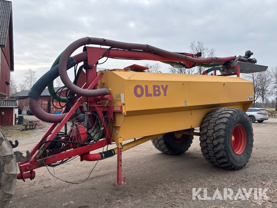 Gödselspridare Olby 10m3