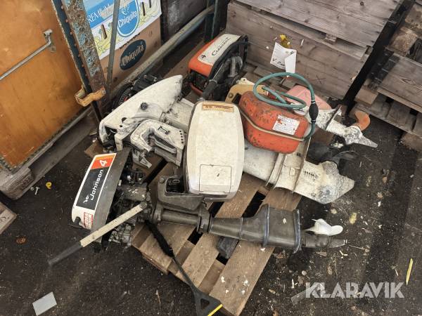 Båtmotorer Johnson, Crescent, Sailmaster 3st