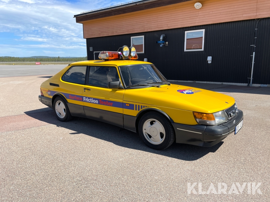 Friktionstestarbil Saab 900