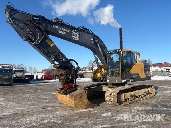 Bandgrävare Volvo EC220EL