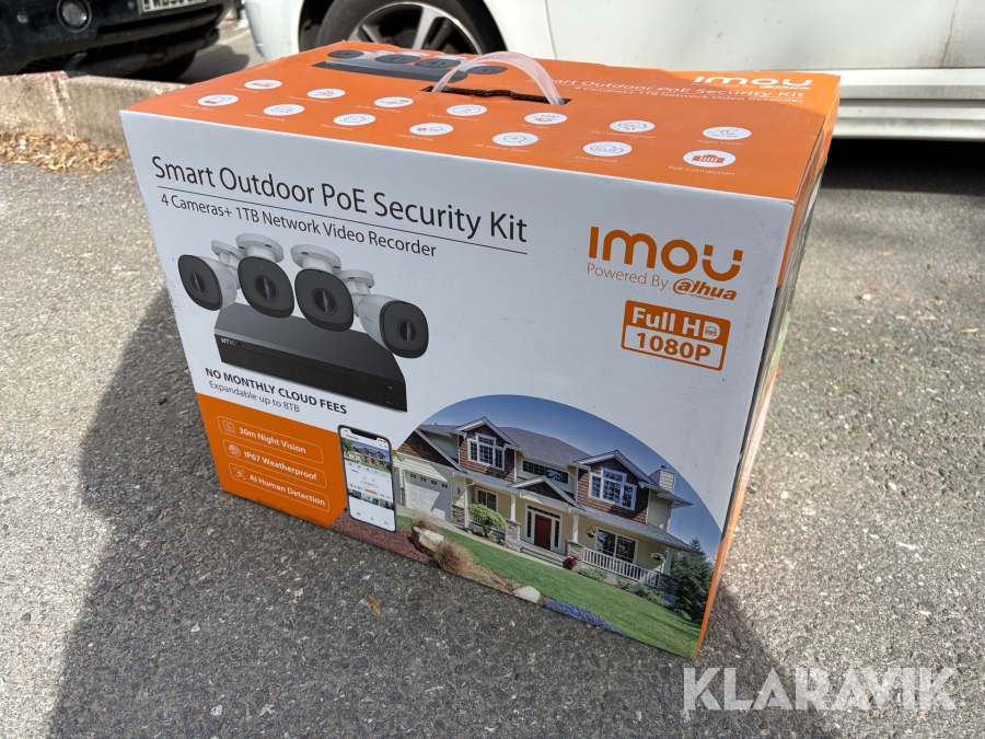 Övervakningskameror med hårddisk Imou Smart Outdoor PoE Security Kit