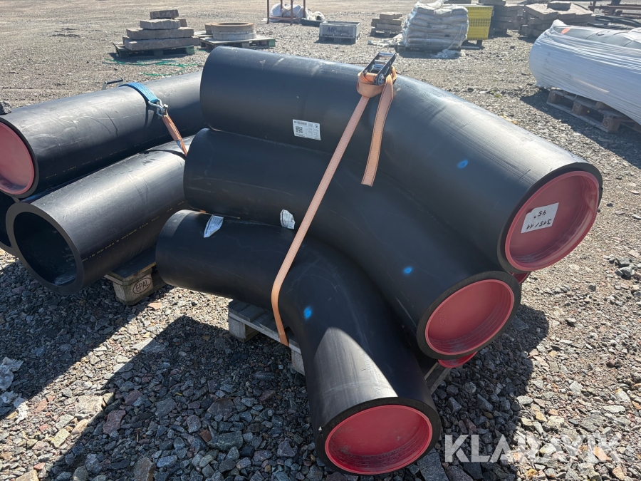 Parti kopplingar, böjar, ventiler