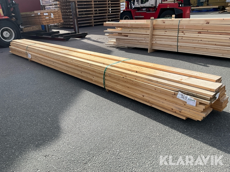 Virkespaket finsågad ytterpanel 28x195