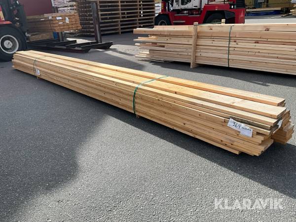 Virkespaket finsågad ytterpanel 28x195