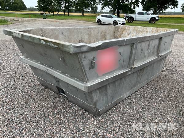 Syrafasta / rostfria containrar Frinab 10m3