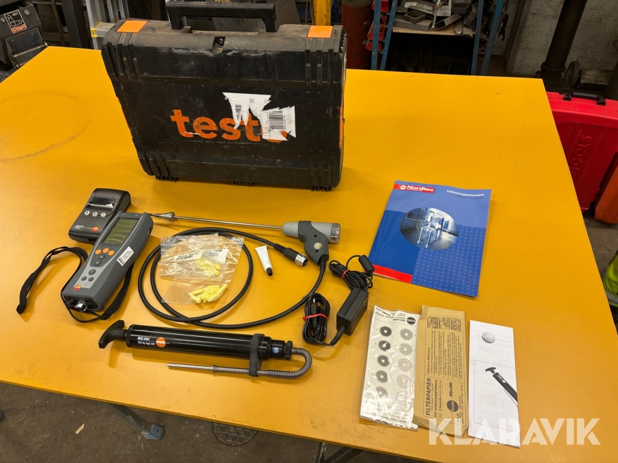 Digital Rökgasmätare Testo 327