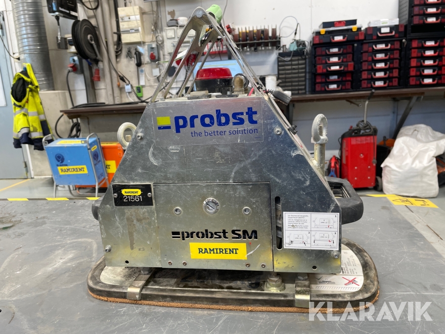 Plattlyft vakuum Probst Stenmagnet