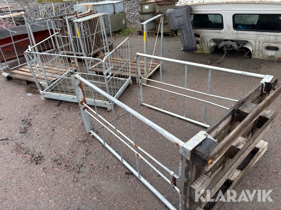 Förvaringshäck olika modell 7st