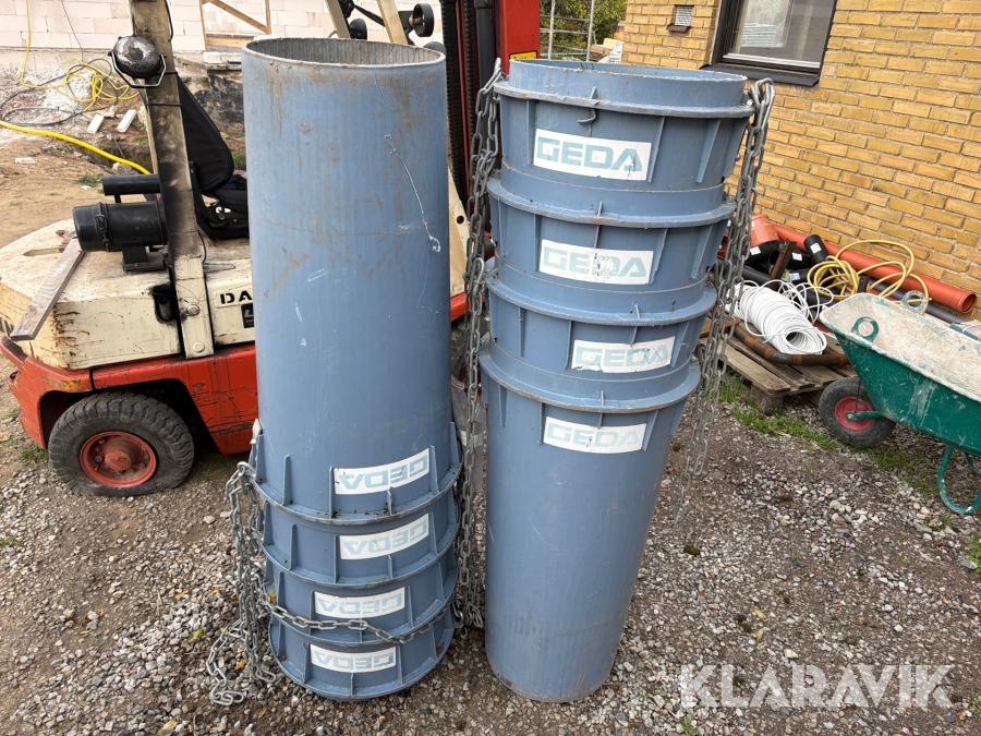 Störttrummor Geda 8st