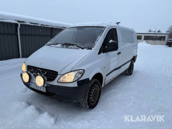 Skåpbil Mercedes-Benz Vito 111 CDI 4x4 skåpinredd