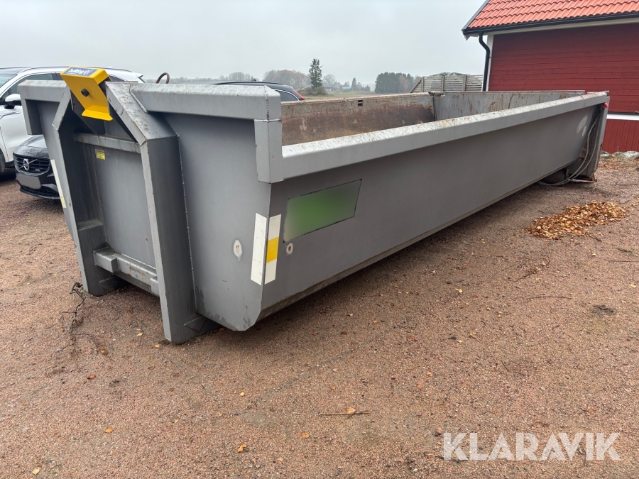 Schaktflak Cargomekan Hardox 500 6m