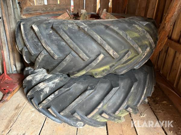 Dubbelmontage Goodyear 18.4-34