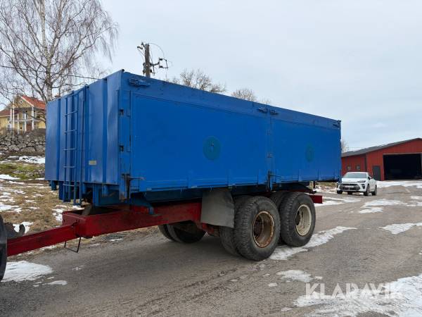 Spannmålsvagn med tipp