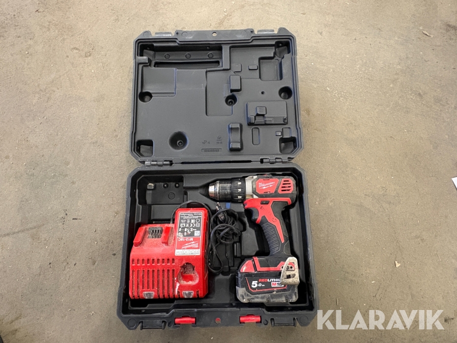 Skruvdragare Milwaukee M18BDD paket