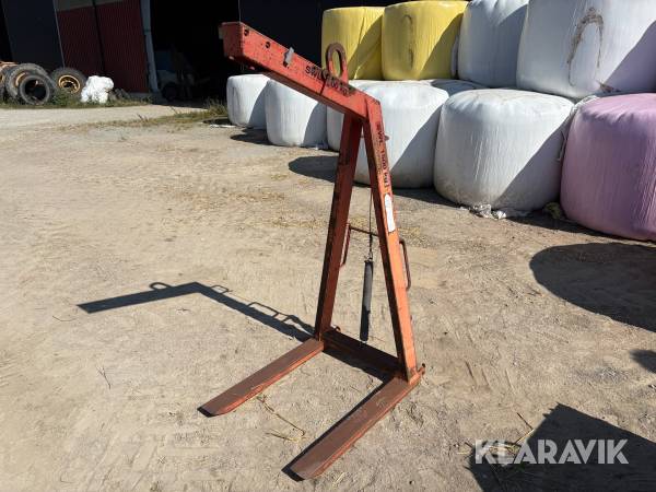 Pallgafflar till kran SWL 1500kg