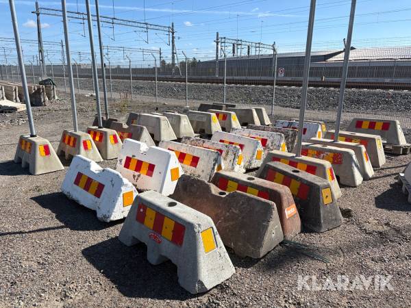 Betongsuggor 35 + 5 st