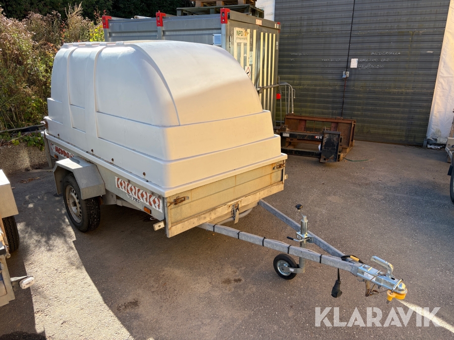 Kåpsläp Heppu 750 PKL med tipp