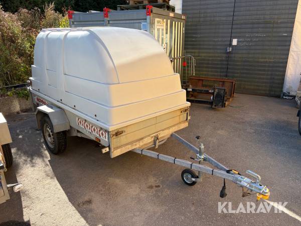 Kåpsläp Heppu 750 PKL med tipp
