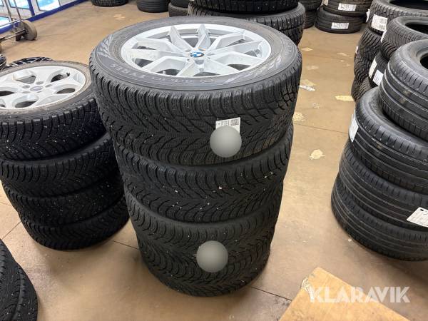 Däck med fälg BMW 265/50R19 4 st
