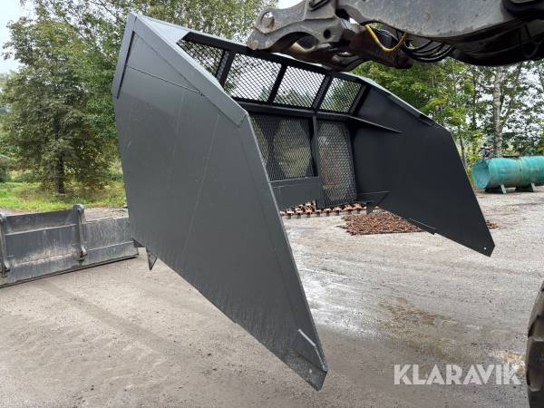 Förhöjningskrage/Snökrage till planeringsskopa Passande SRF 3 m skopa