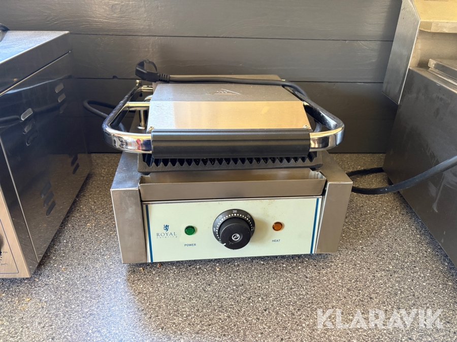 Kontaktgrill/paninipress Royal catering RCCG-1800G