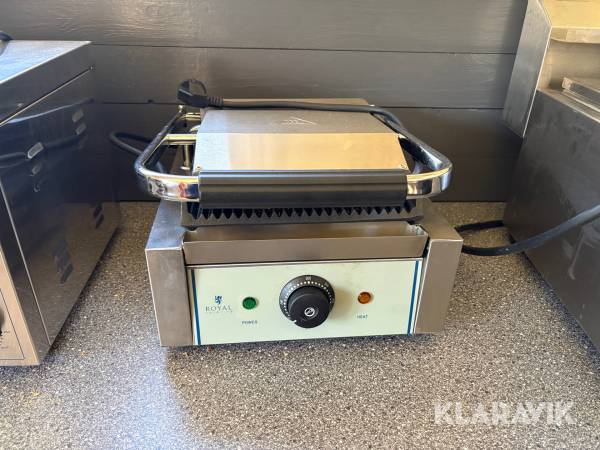 Kontaktgrill/paninipress Royal catering RCCG-1800G