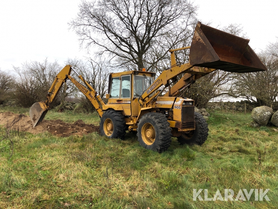 Grävlastare Hydrema 805