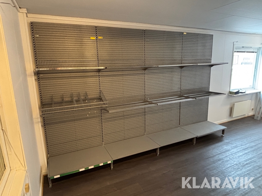 Diverse butiksinredning