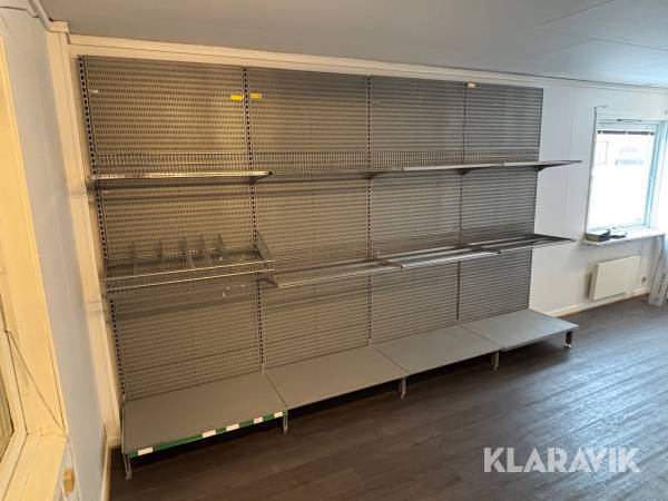 Diverse butiksinredning