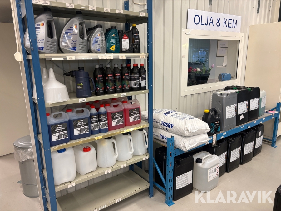 Blandat parti Olja & glykol