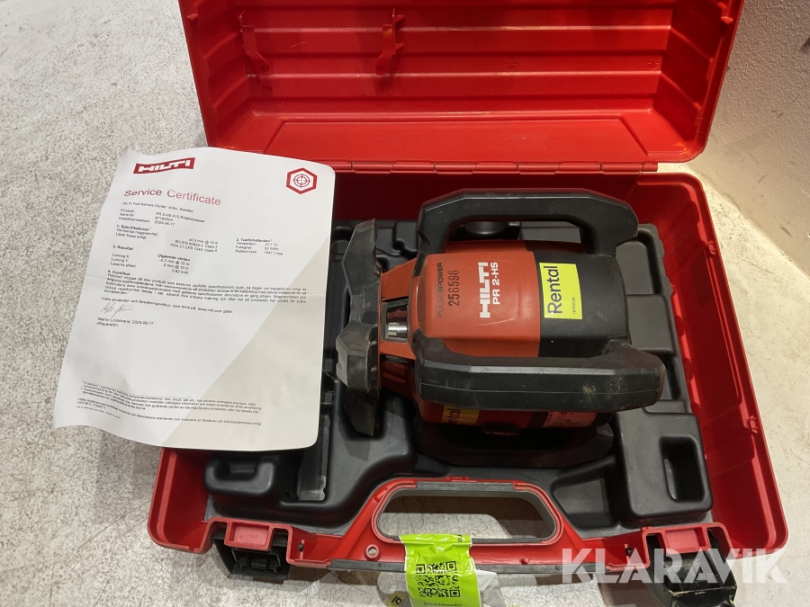 Planlaser Hilti PR 2-HS