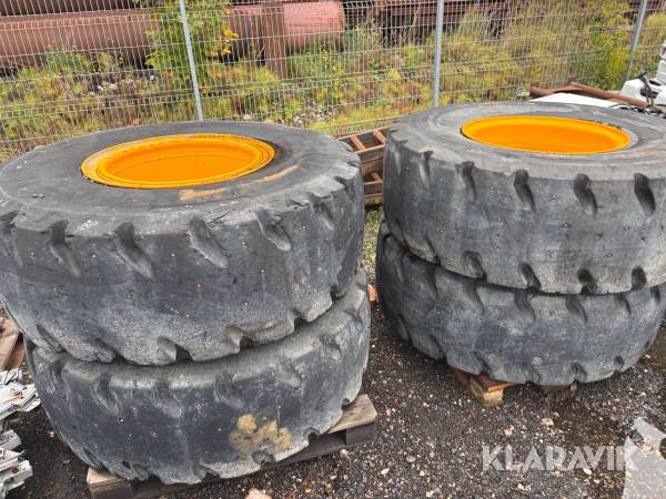 Hjullastarhjul 20.5-25 - 4 st