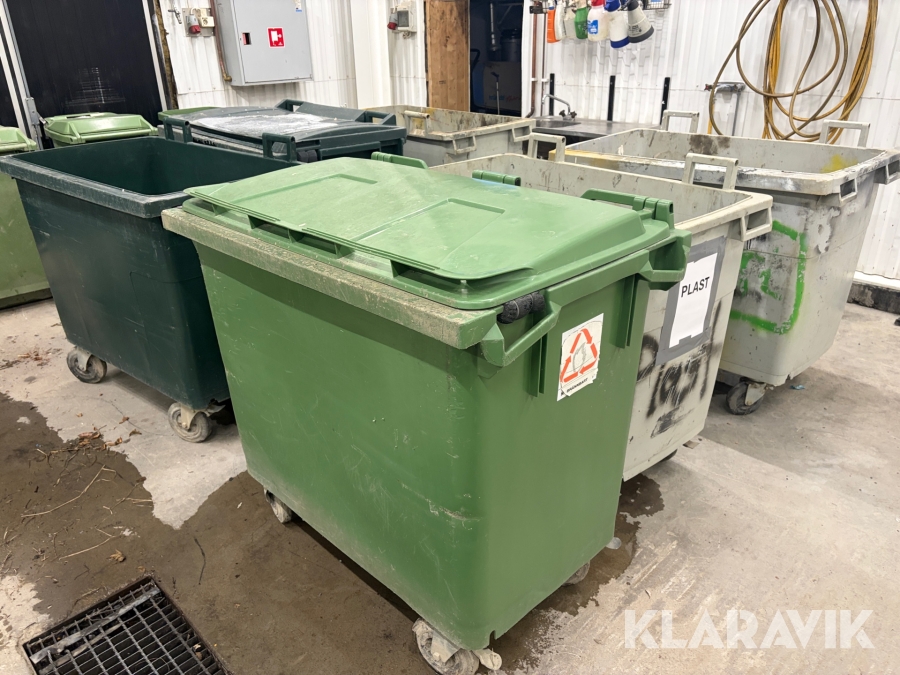 Sopkärl 660l 7st