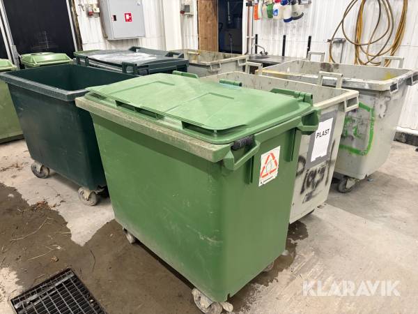 Sopkärl 660l 7st