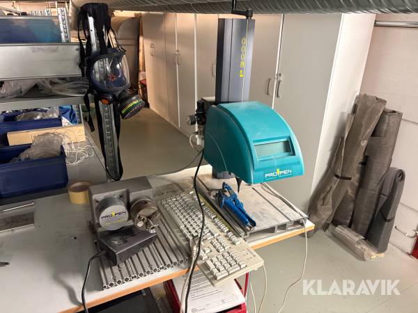 Gravermaskin/Nålpräglare Pro Pen P 3000 med DP 3000 nålpräglare