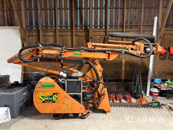 Armklippare Agrimaster Golden 600 ZP T125