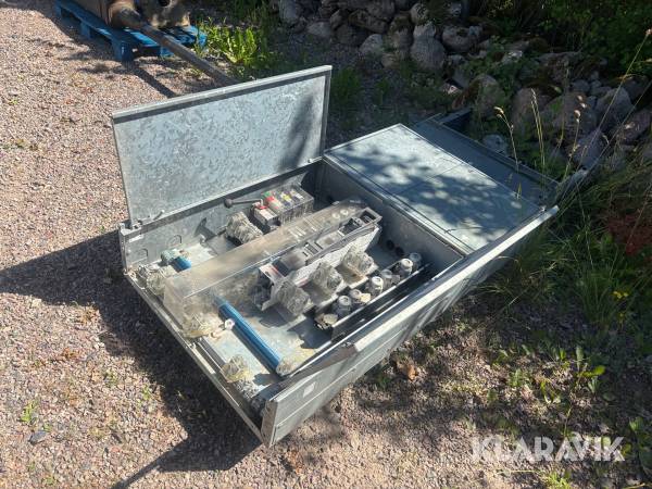 Kabelmätarskåp Cewe ZUK 900 MÖ - Med tillhörande fundament