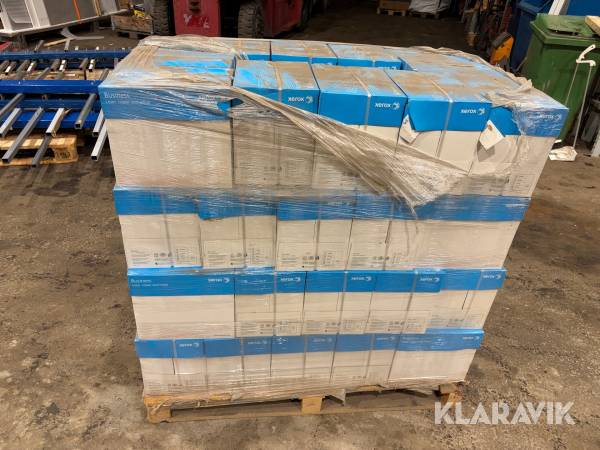 Pall med kopieringspapper Xerox A4 80 g Hålat 48 st kartonger