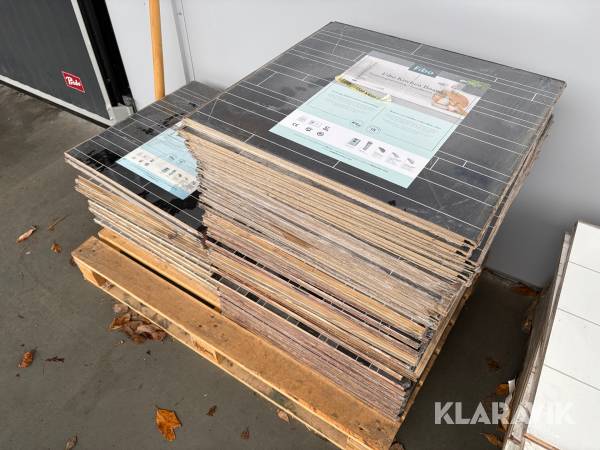 Köksskivor Fibo Kitchen board svart, ca35m2