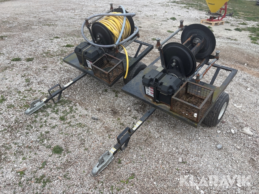 Bevattningsvagn med 12V batteri Rain Bird H100100M 2st