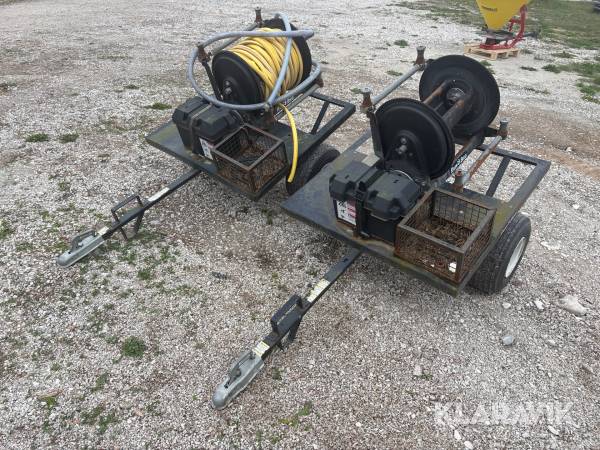 Bevattningsvagn med 12V batteri Rain Bird H100100M 2st