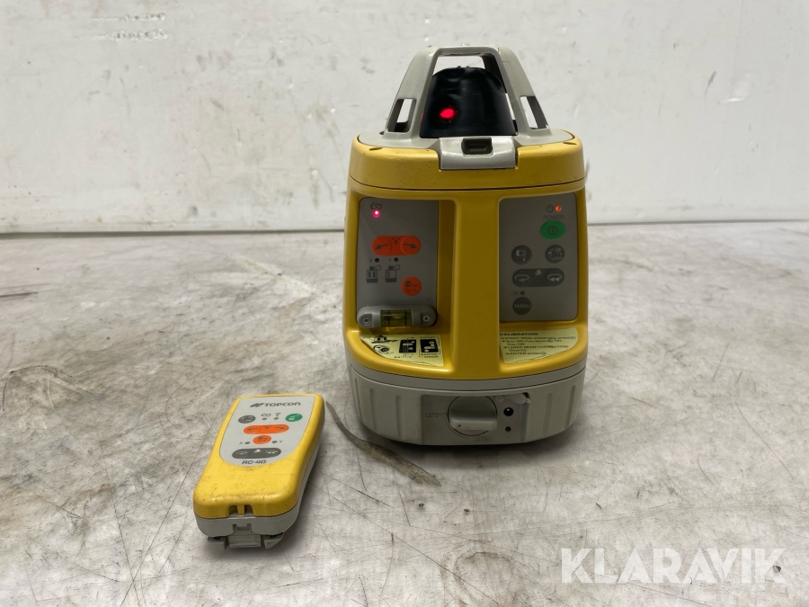 Plan & vertikallaser, Lasermottagare Topcon, Androtec RL-VH4DR,MTR-125HF