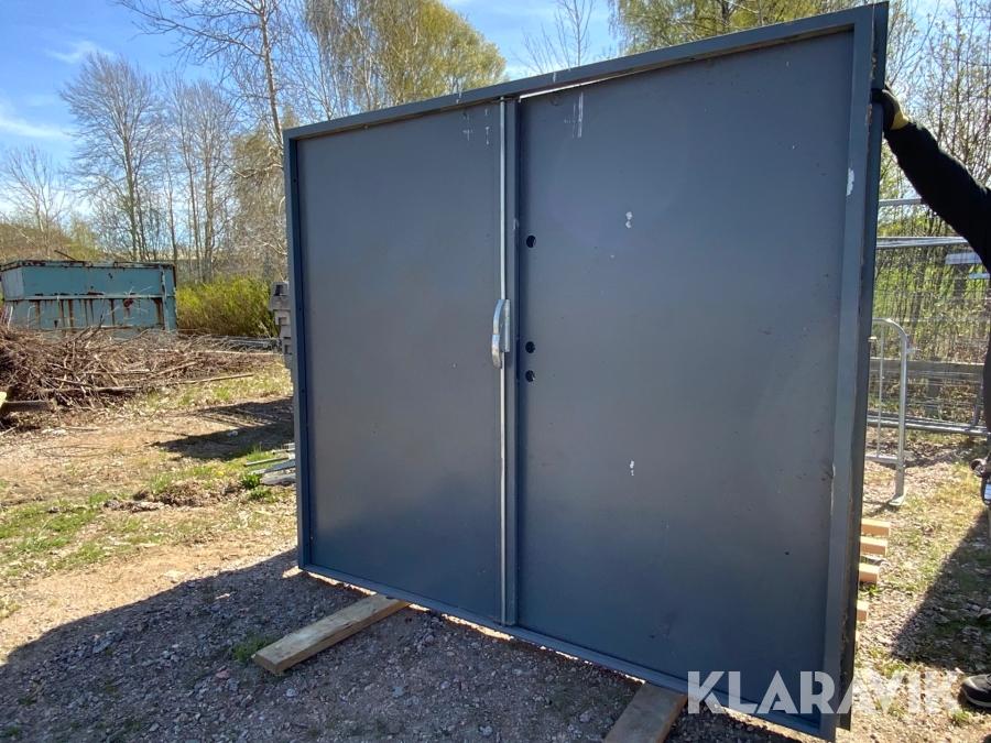 Ståldörr Maxidoor dubbeldörr