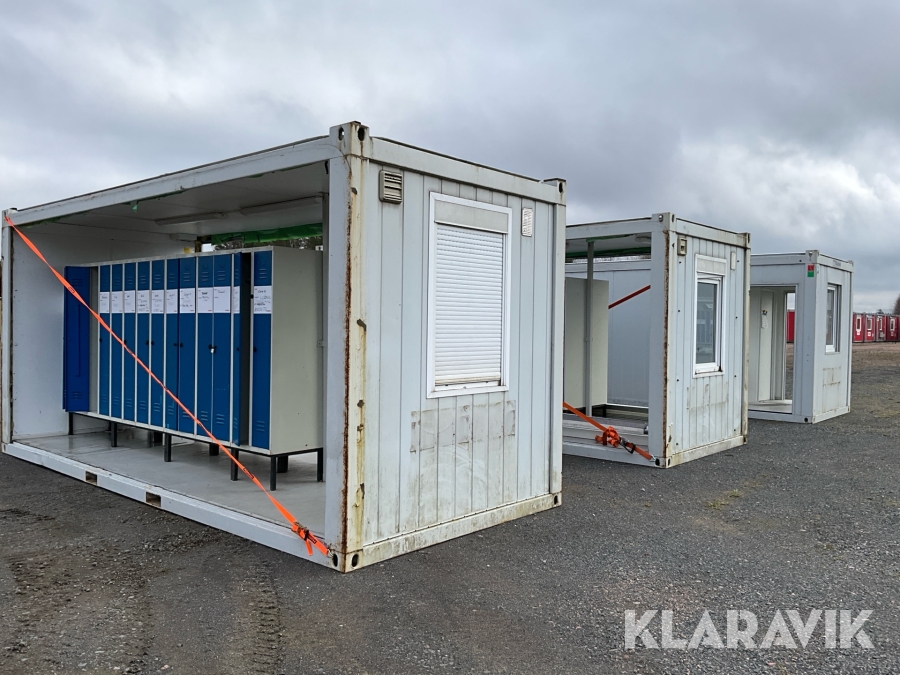 Containermodul 3st Containex F B, F E/3WC