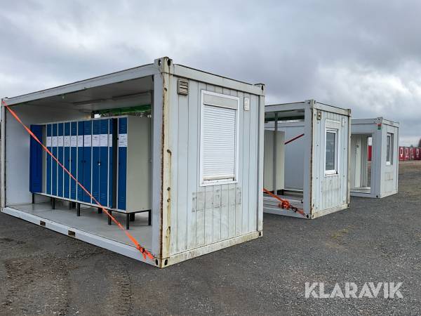 Containermodul 3st Containex F B, F E/3WC