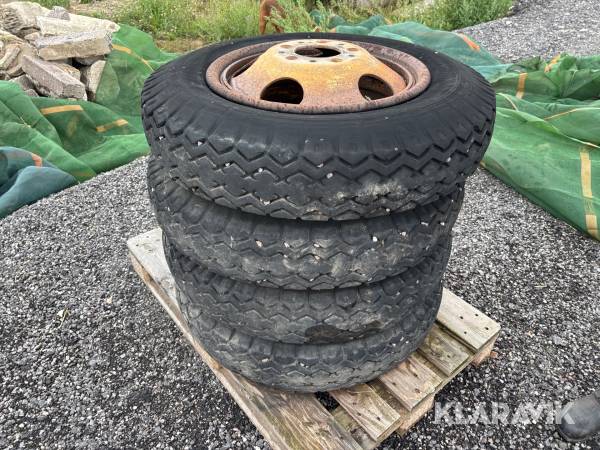 Vagnshjul 34x7 - 4 st