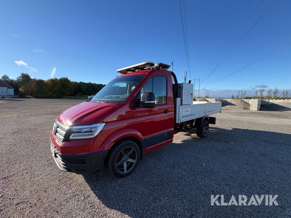 Flakbil Volkswagen Crafter Transporter